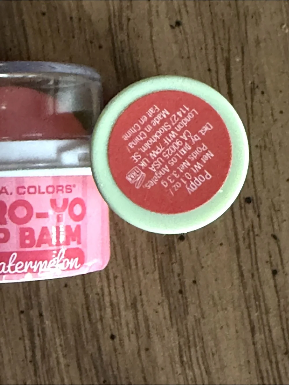 $ Sale L.A Colors Fro-Yo Lip Balm in watermelon Chaodtick lip tint spf 15 PIXI